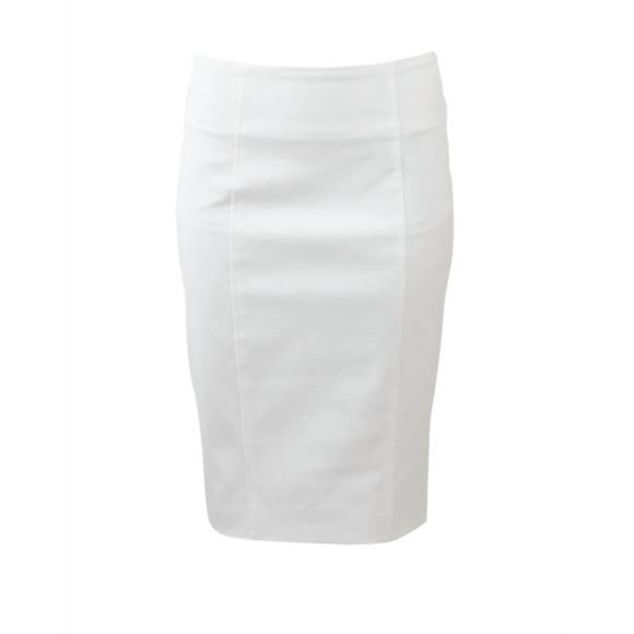 VERONICA BEARD Dresses & Skirts - NEW VERONICA BEARD zip back pencil skirt in white